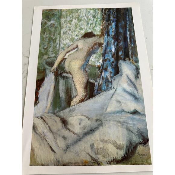 Degas, Morning Bath, Painting, Print, Art, Impressionism, ~ 250626-WH 225 - Picture 1 of 2